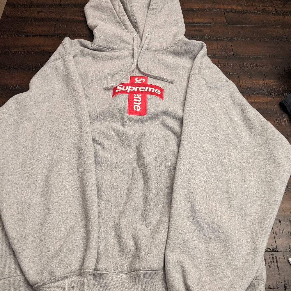Supreme Cross Box Logo Hoodie